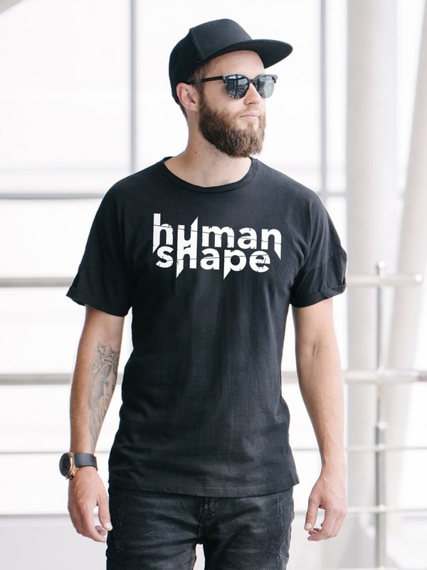 T-Shirt Męski HS01 jednostronny