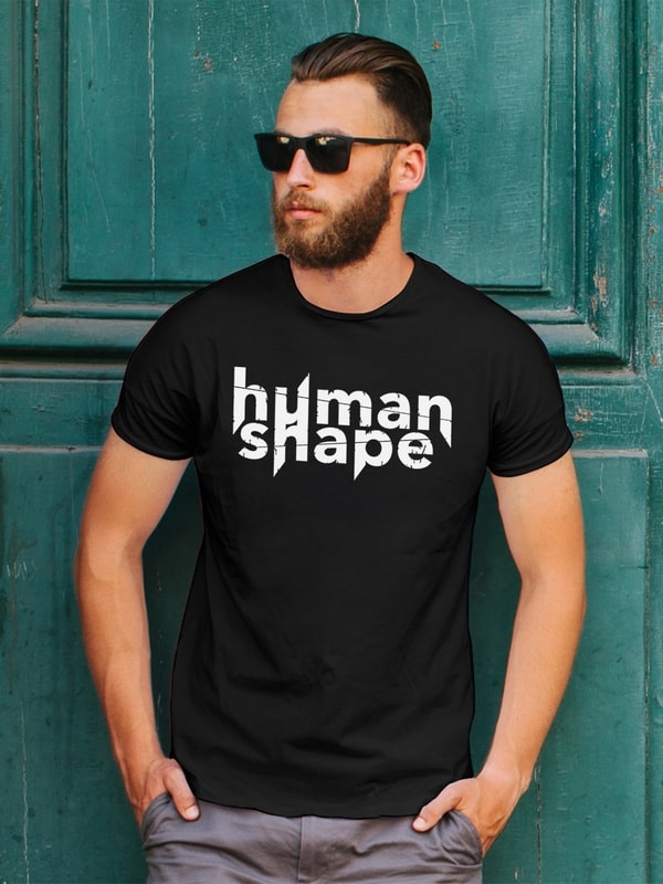 t-shirt-human-shape-hs01-czarrny-meskii-mod-2